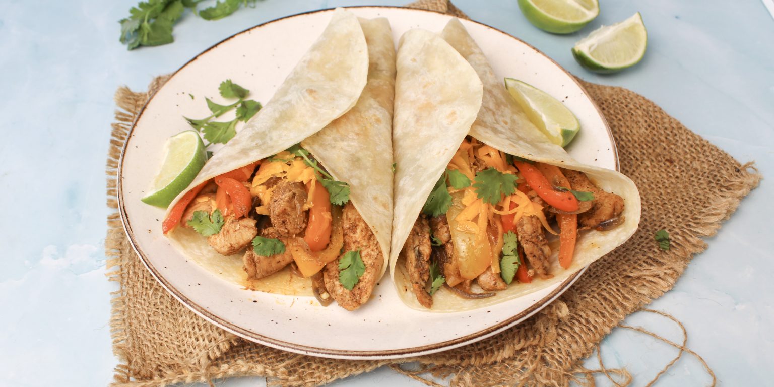 Sautéed Chicken Fajitas with Peppers