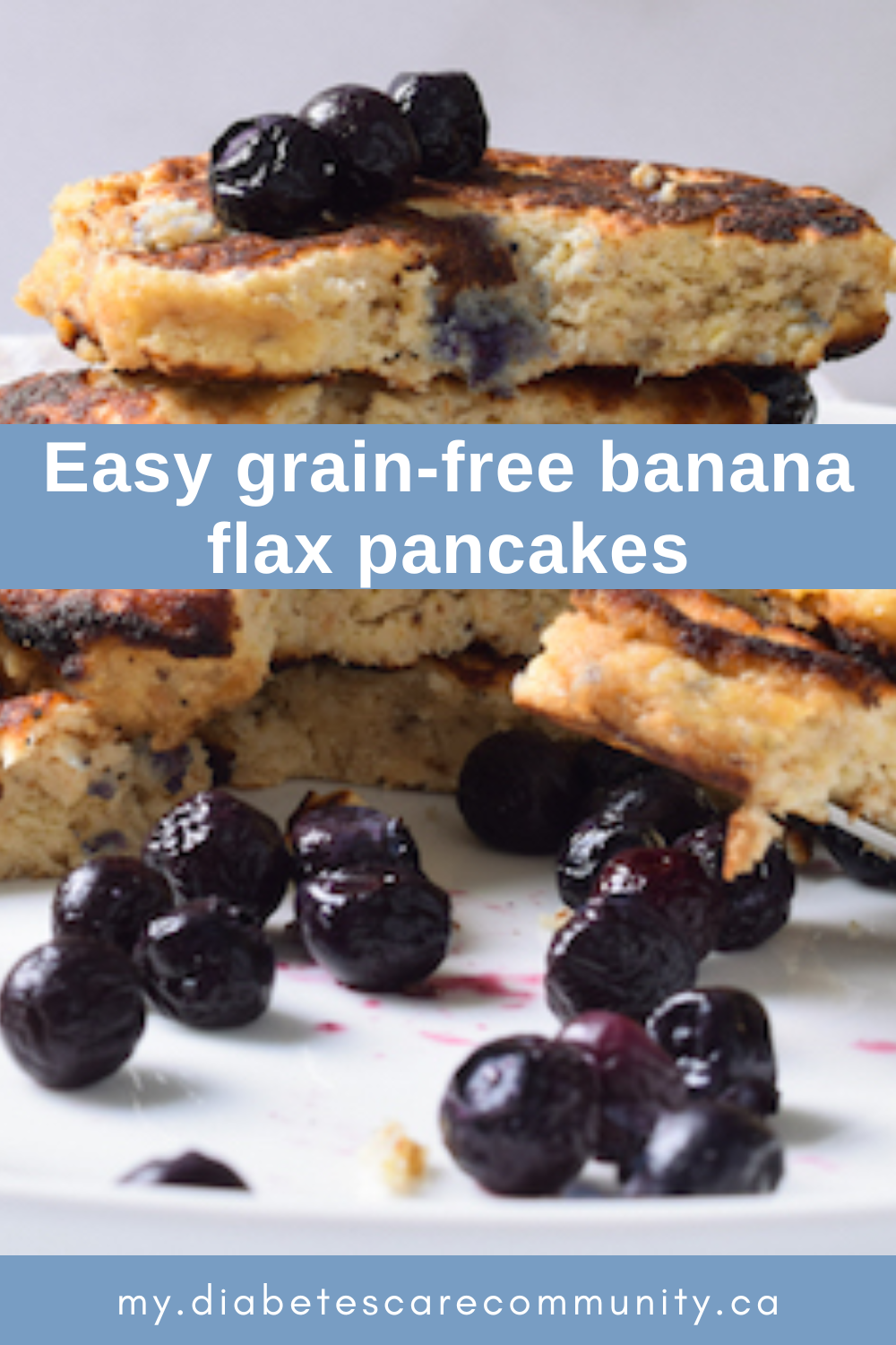 Easy Grain-Free Banana Flax Pancakes - My Diabetes Care Community