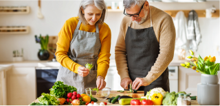 Couple meal planning