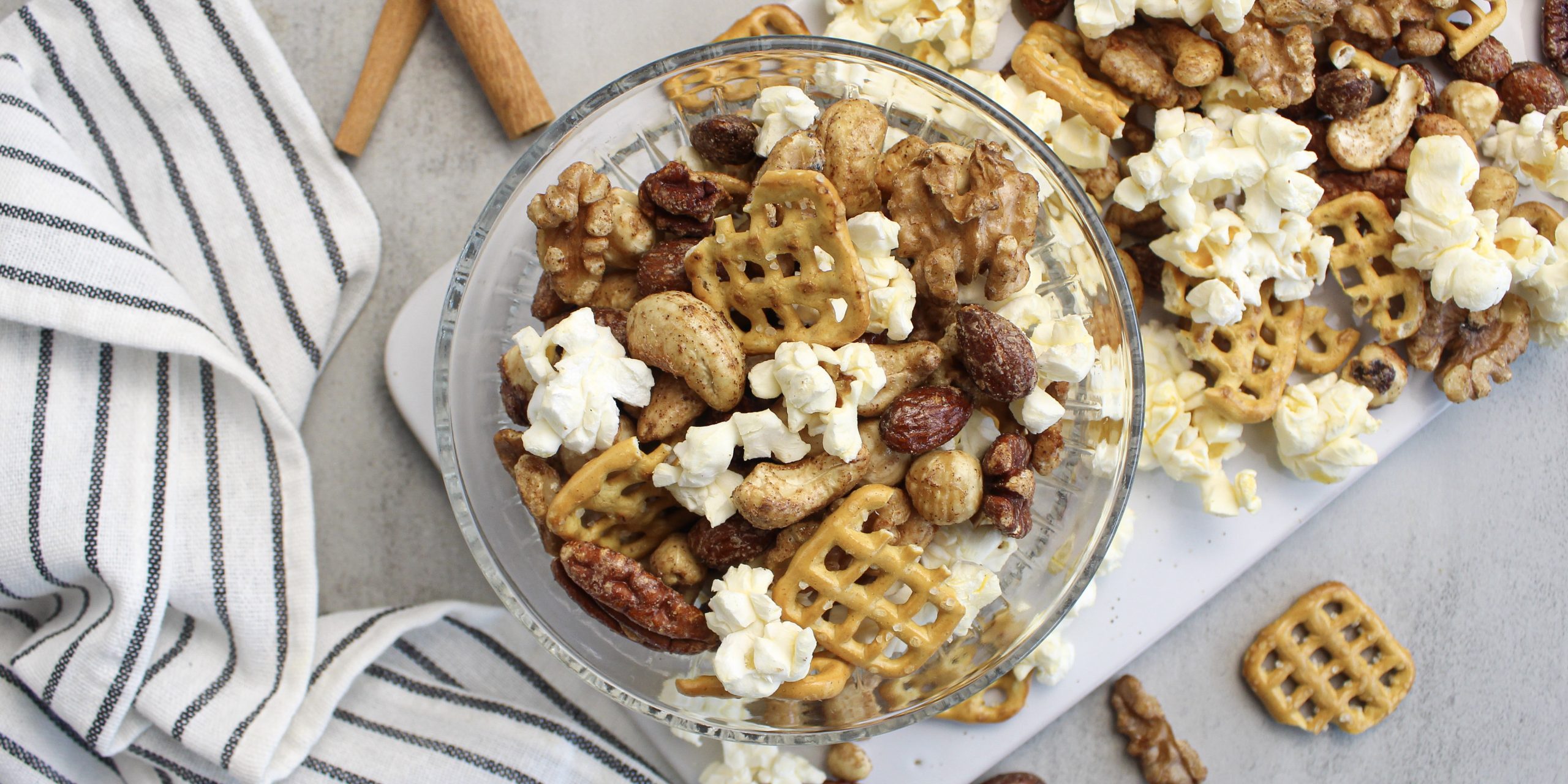 Maple Cinnamon Roasted Nut Trail Mix