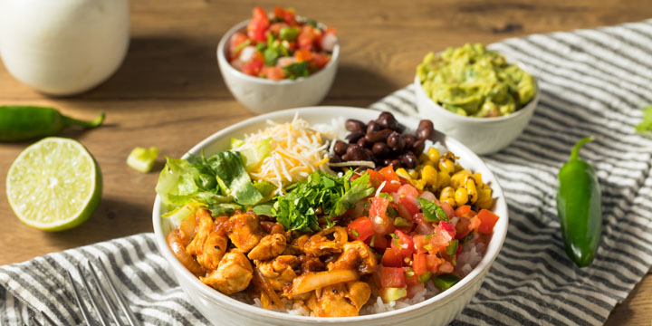 chicken burrito bowl