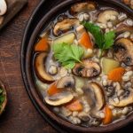 barley mushroom soup