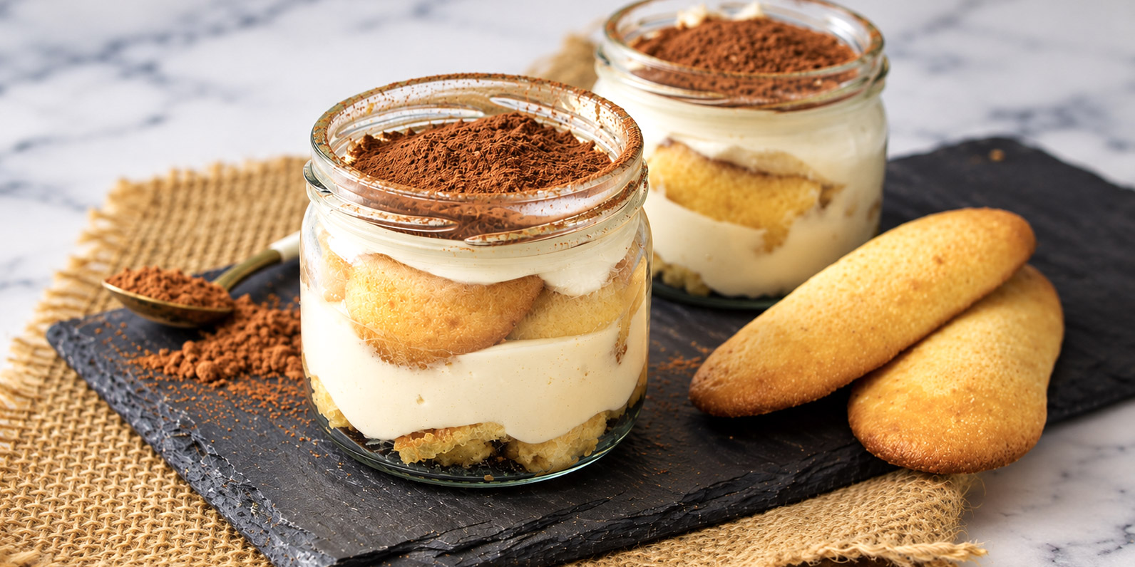 High-Protein Tiramisu Cups